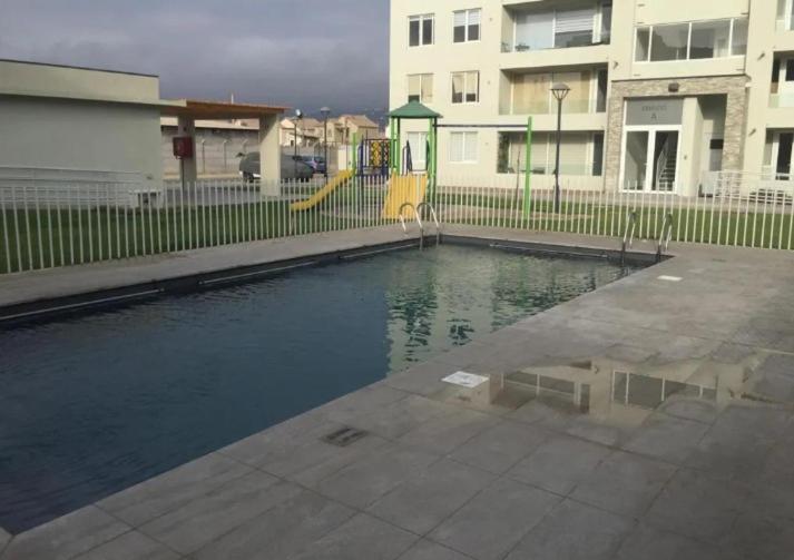 Πισίνα στο ή κοντά στο Departamento a pasos de la playa, Cap 6 personas