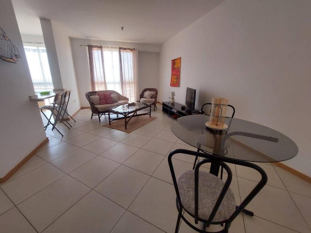 TV a/nebo společenská místnost v ubytování SweetLar