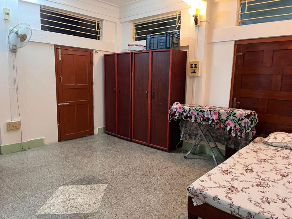 Ένα ή περισσότερα κρεβάτια σε δωμάτιο στο Ane homestay