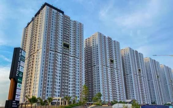 Το κτήριο όπου στεγάζεται  το διαμέρισμα