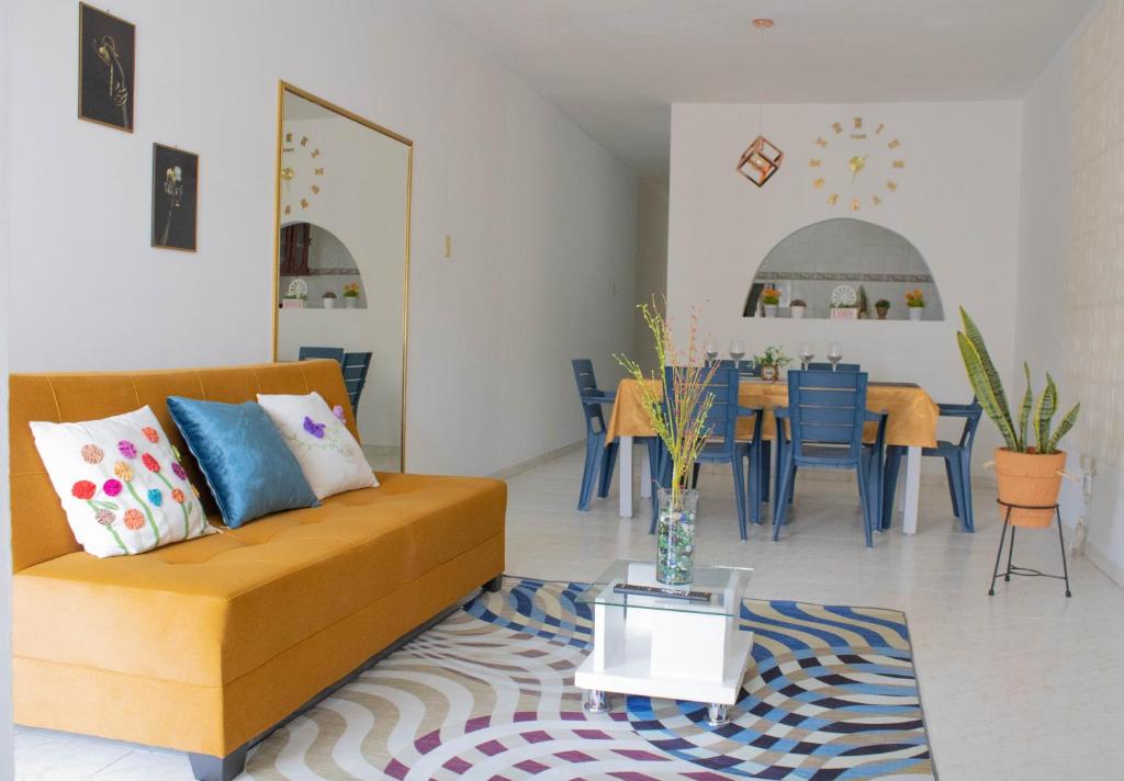 Χώρος καθιστικού στο Apartamento PARA FAMILIA perfecta ubicación