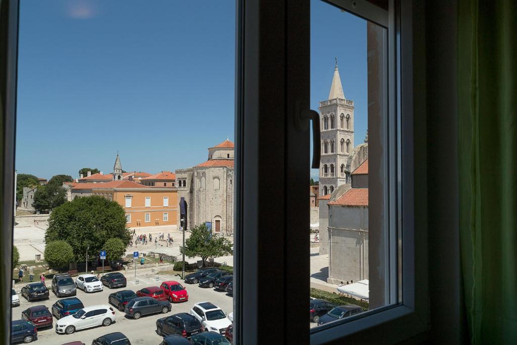 Výhľad na mesto Zadar alebo výhľad na mesto priamo z apartmánu