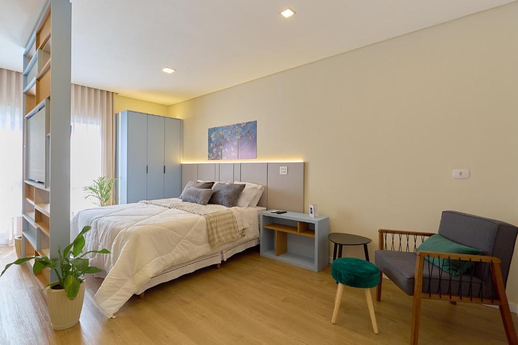 Postel nebo postele na pokoji v ubytování BetaSuites