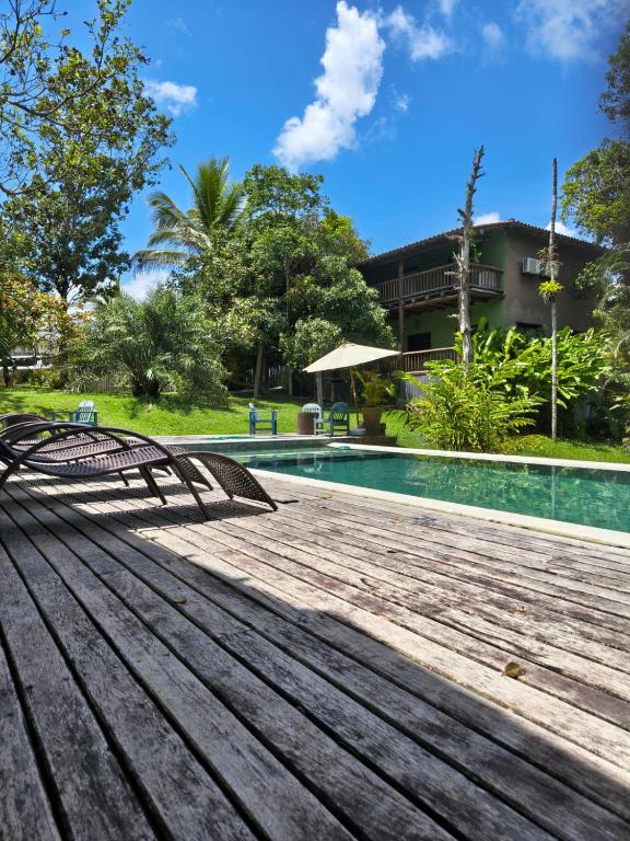 Zahrada ubytování Casa Gabriela-Confort and Exclusivity in Trancoso