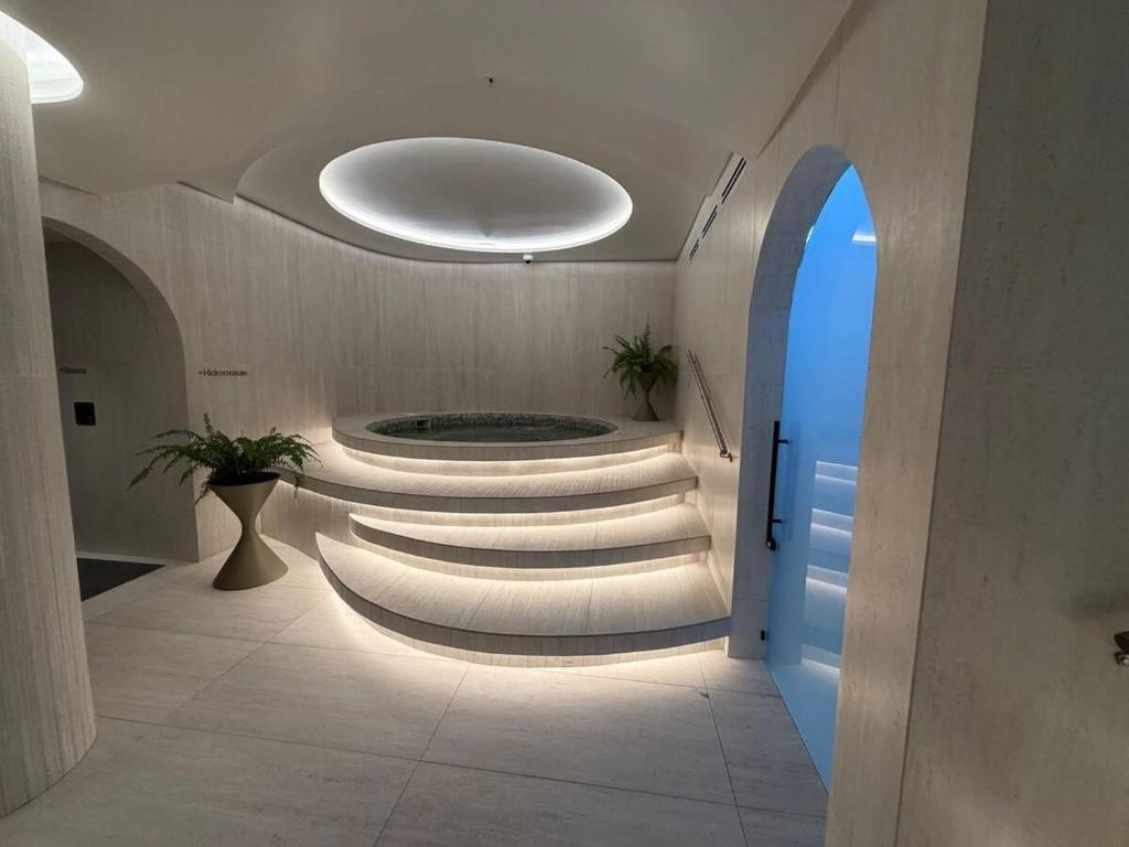 Ένα μπάνιο στο Adagio Executive Suite La Carolina Quito