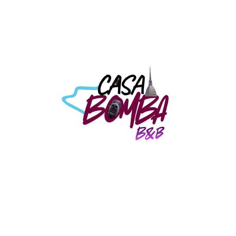 a logo of a plane with the words casa bonanza at Casa Bomba in San Mauro Torinese