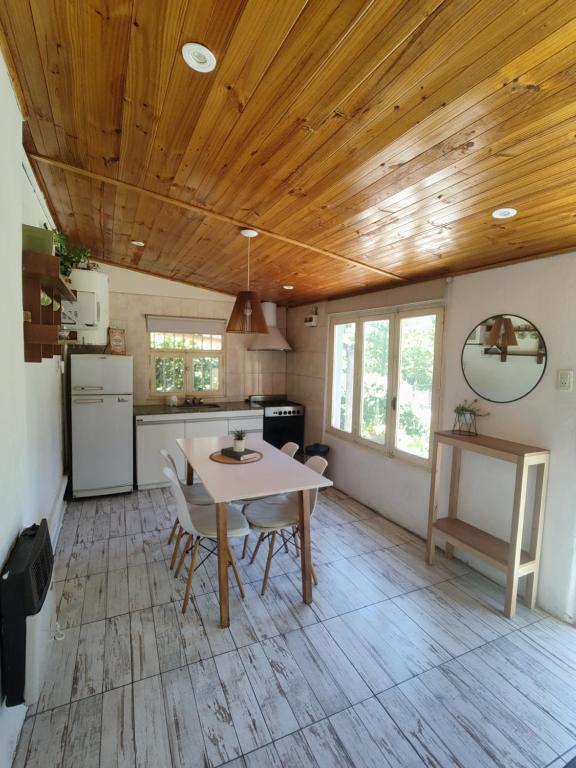 Køkken eller tekøkken på Las Flores, casa del cerro