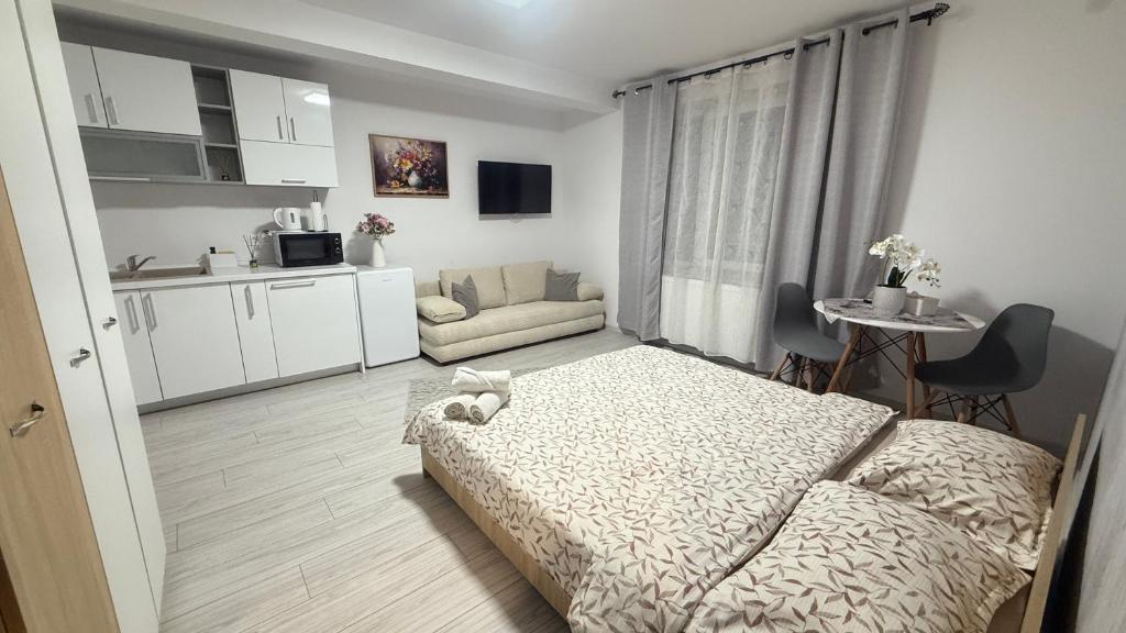 Kuchyň nebo kuchyňský kout v ubytování Yvett House