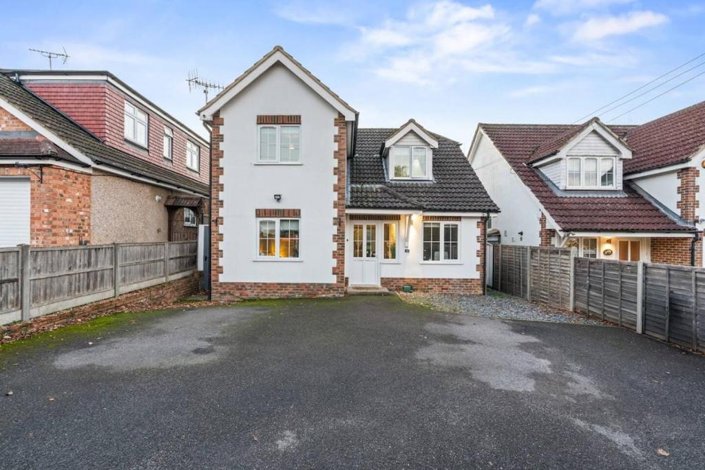 Bygningen som feriehuset ligger i