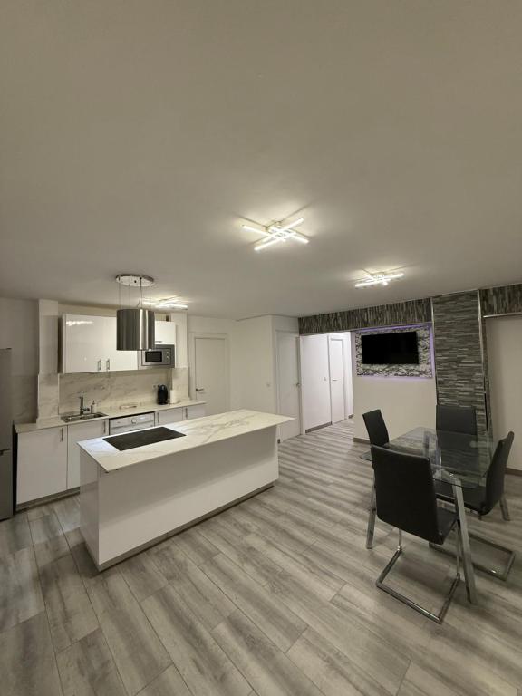 Køkken eller tekøkken på Alojamiento confort