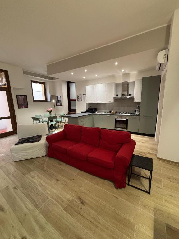 Kuchyň nebo kuchyňský kout v ubytování Loft Altobelli