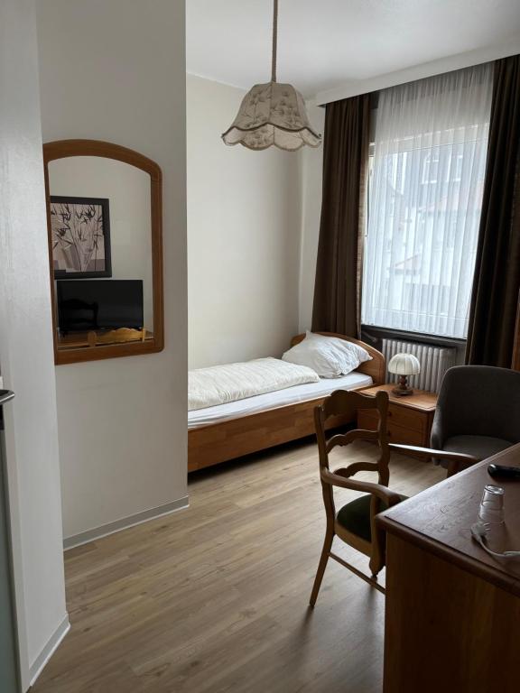 TV/trung tâm giải trí tại Hotel Salzufler Hof