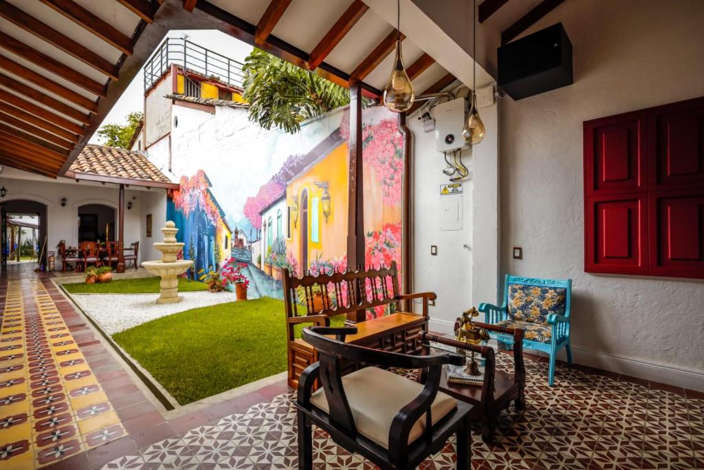 Αίθριο ή υπαίθριος χώρος στο La Casa de Isa