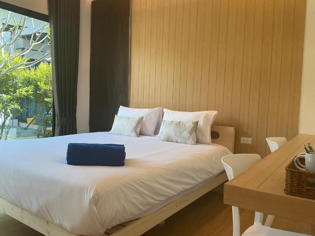 Ένα ή περισσότερα κρεβάτια σε δωμάτιο στο Loma Place