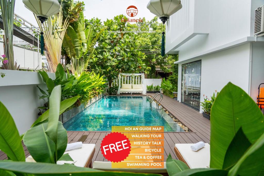 Πισίνα στο ή κοντά στο Hoianese Pool & Sunset Hotel - Cultural Experiential Hotel