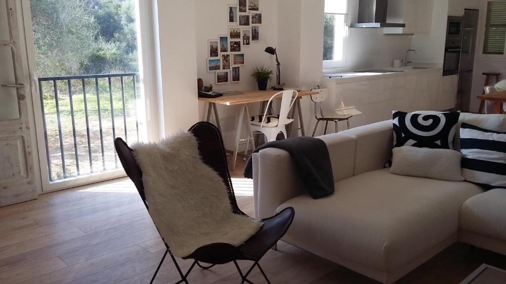 A seating area at Casa Gema