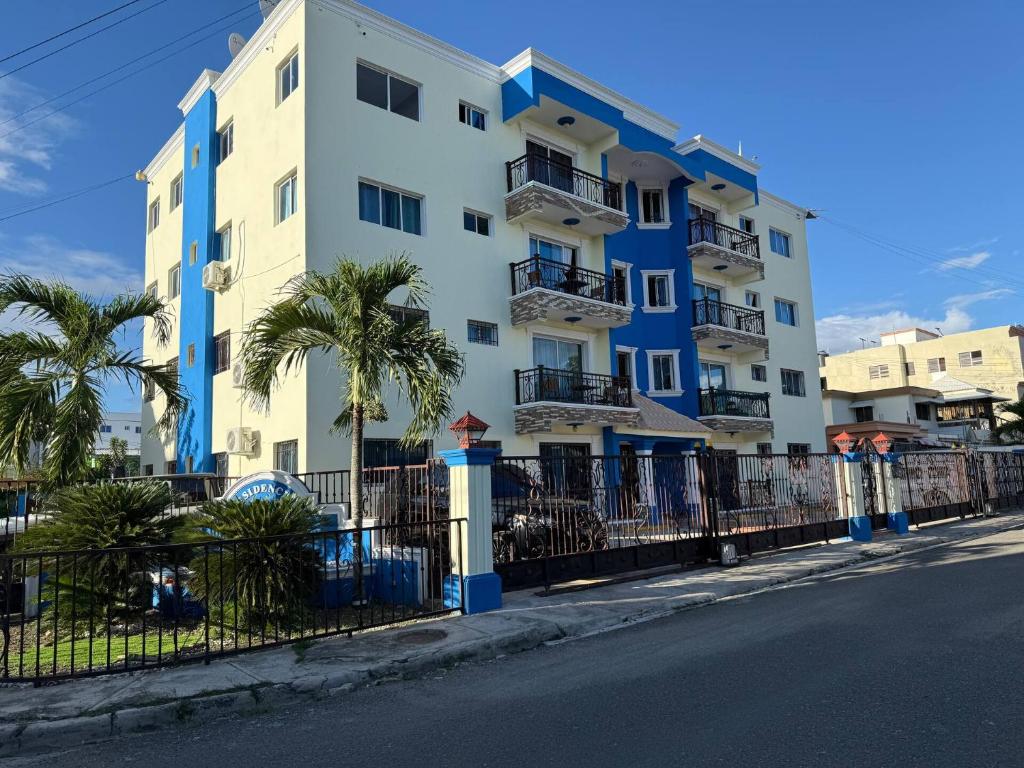 Το κτήριο όπου στεγάζεται  το διαμέρισμα