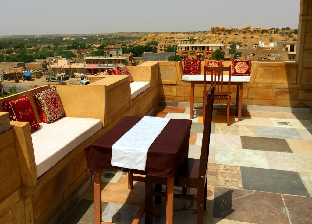 Balkón nebo terasa v ubytování Hotel Classic Jaisalmer