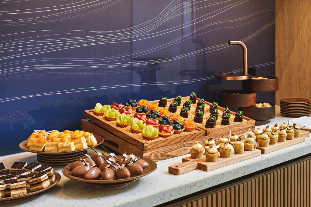 Buffet tráng miệng tại nhà hàng