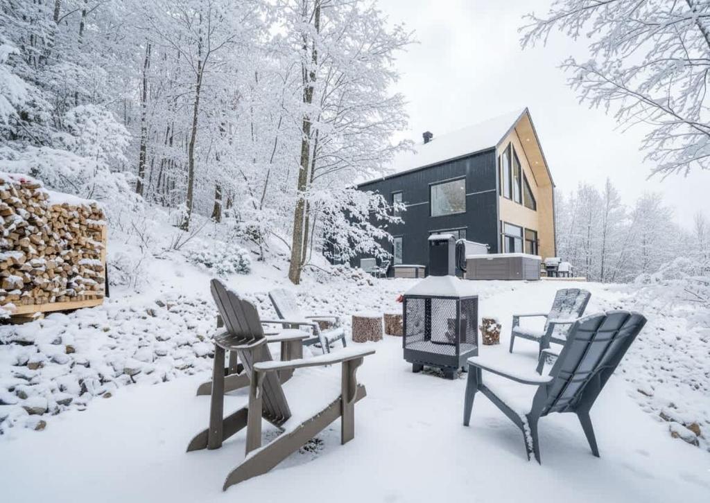 Το Chalet Le Valkea - Spa & Mountain τον χειμώνα