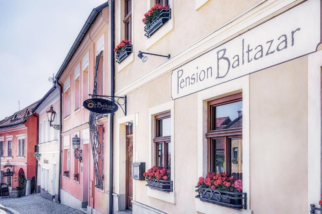 Budova, kde se penzion nachází