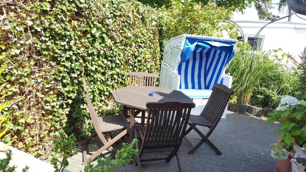 Zahrada ubytování FeWo Machedanz am Hafen Timmendorfer Strand OT Niendorf