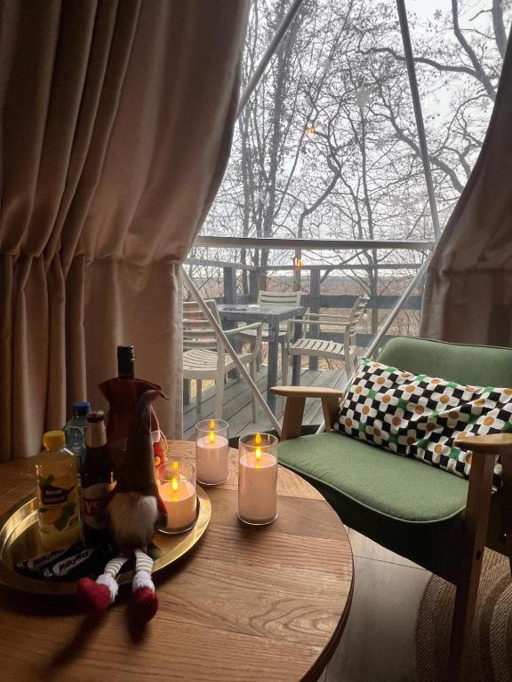 Na Skraju Lasu Domek na Drzewie & Glamping - Палатка