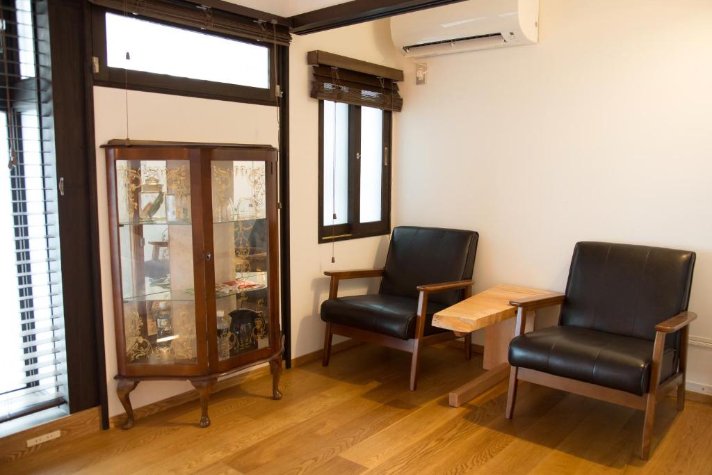 Posezení v ubytování Ryokan Mugen (Adult Only)