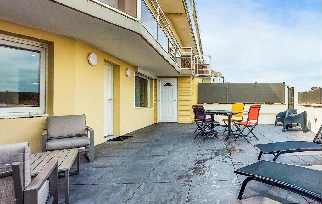 En balkon eller terrasse på Appartement Proche Mer