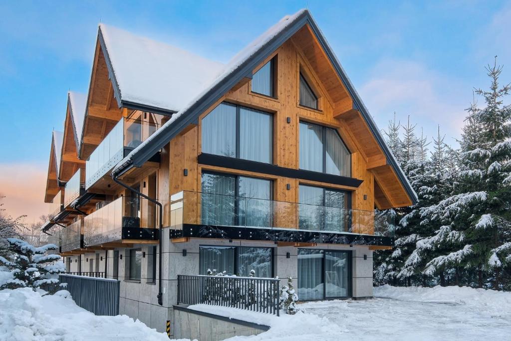 Το Aparthotel Białka SKI, Odkryj-Bialke τον χειμώνα