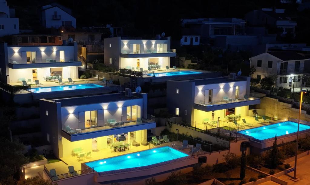Πισίνα στο ή κοντά στο Luxury Blue Villas Vis