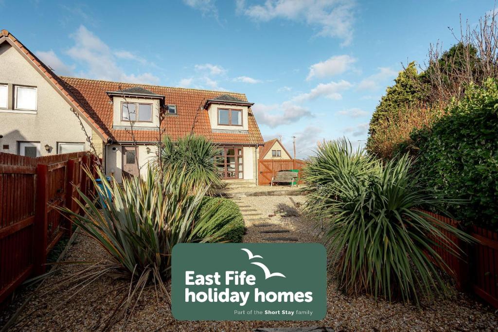 Bygningen som feriehuset ligger i