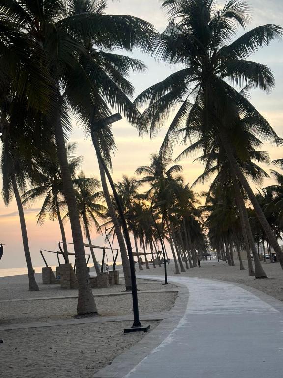 Naturlandskabet i nærheden af lejligheden