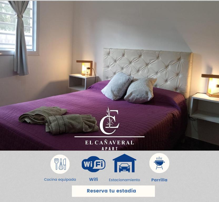 En eller flere senge i et værelse på El Cañaveral