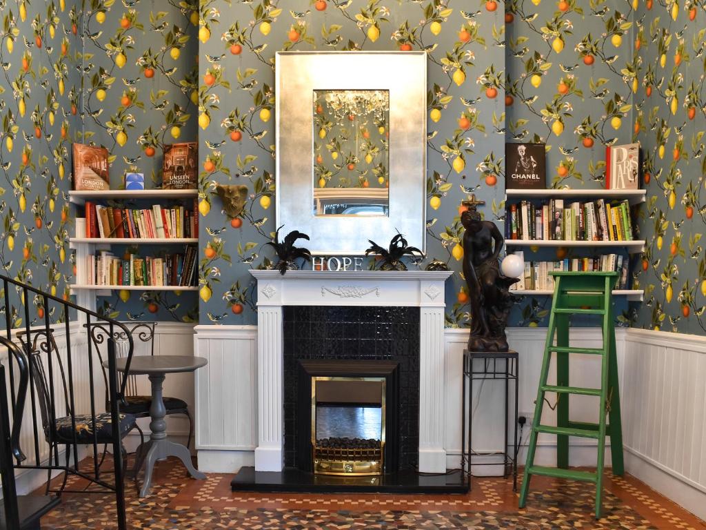 Biblioteket i feriehuset