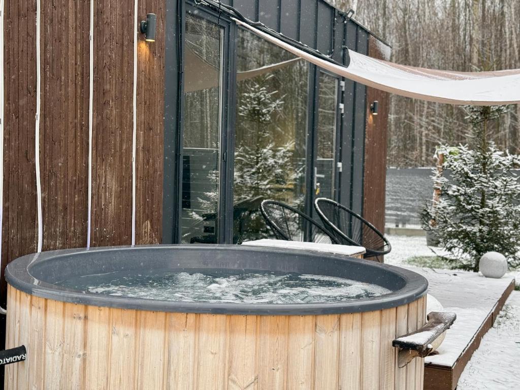 Το Dolina Słońca obok Suntago - nowoczesne domy z jacuzzi τον χειμώνα