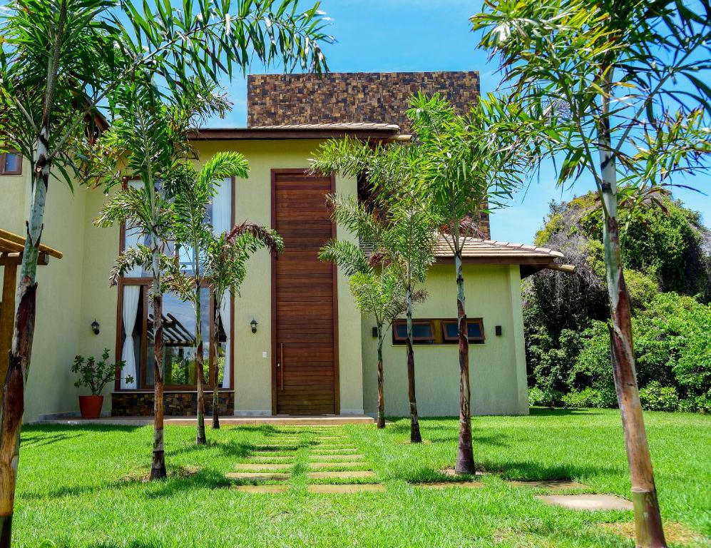 Κήπος έξω από το Casamar Itacimirim