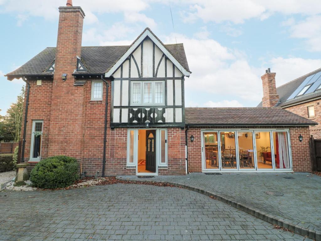 Bygningen som feriehuset ligger i