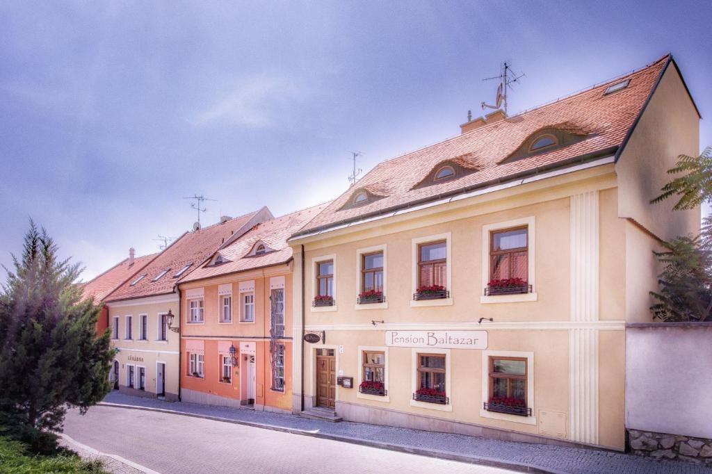 Budova, kde se penzion nachází