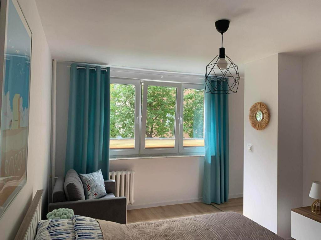 Area soggiorno di Na Fali 17 - Sopot