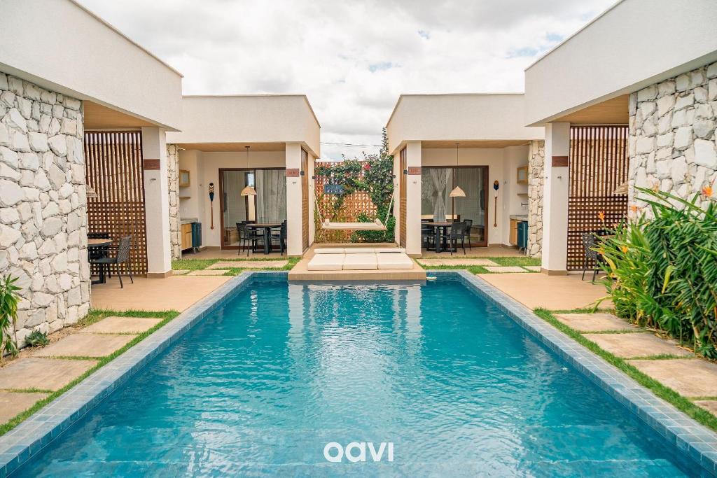 Swimmingpoolen hos eller tæt på Villa Makani no Shamballa by Qavi