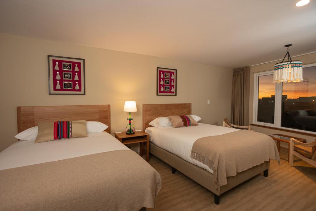 Ένα ή περισσότερα κρεβάτια σε δωμάτιο στο Hotel Rosario Uyuni Collection