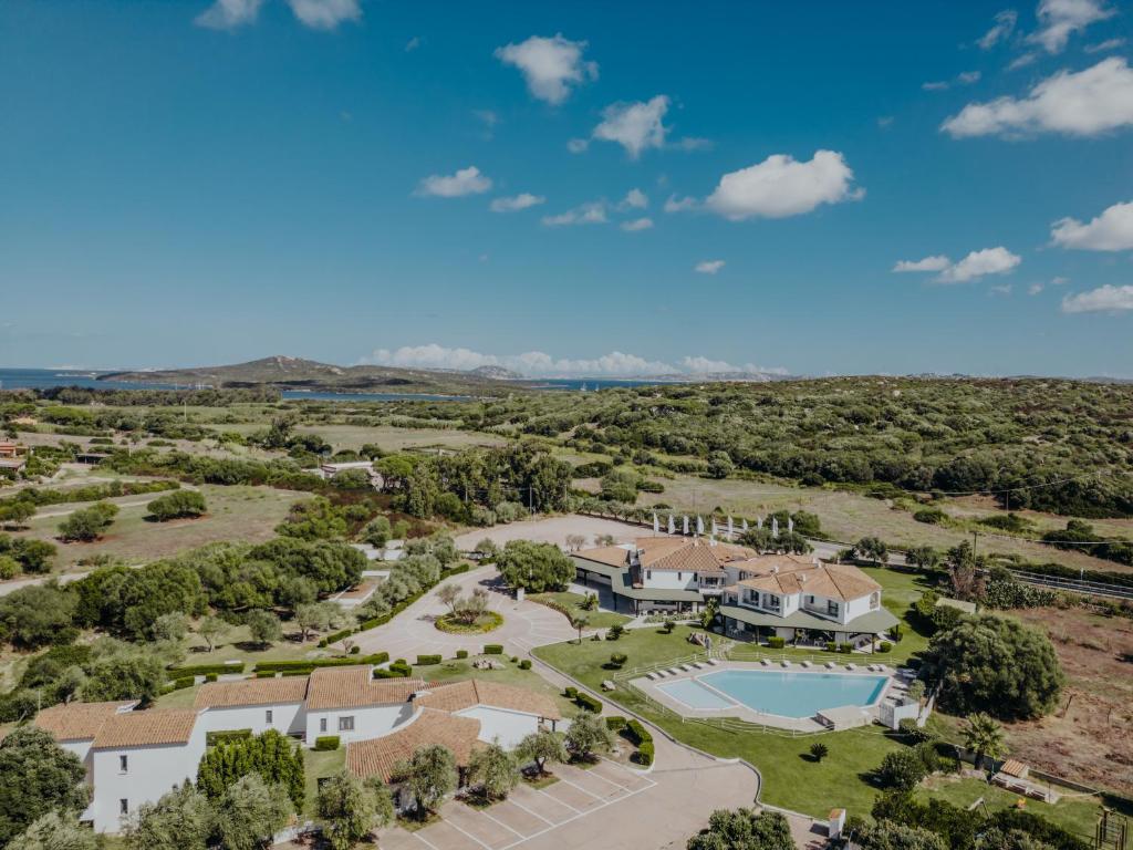 Naturlandskabet i nærheden af lejlighedshotellet