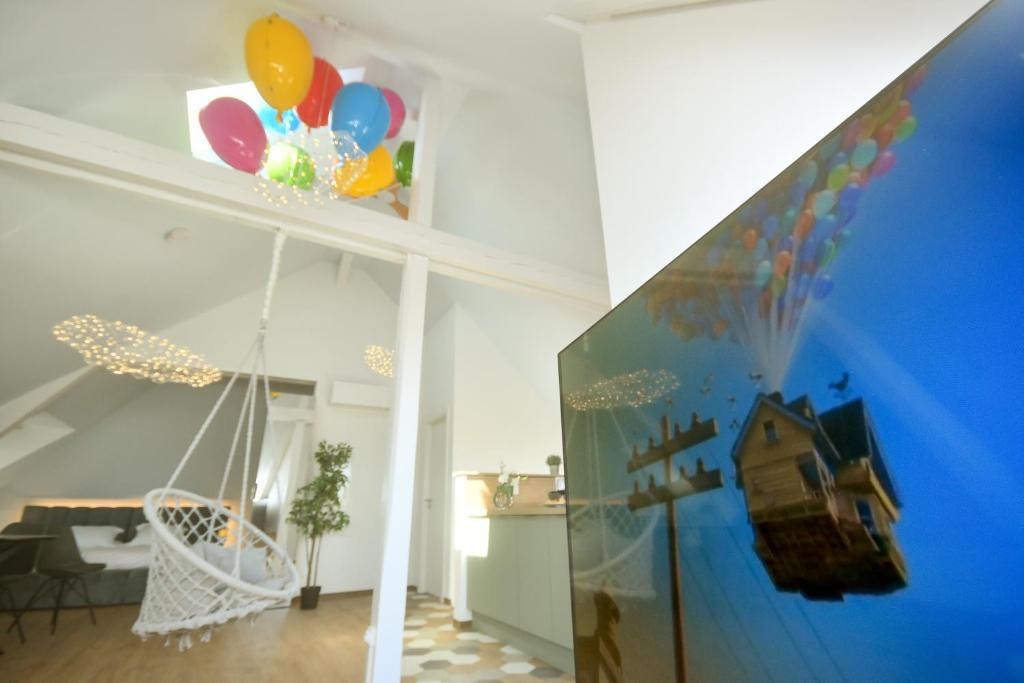 Up, Proche Basel, Loft Sous Combles & Vue – photo 12
