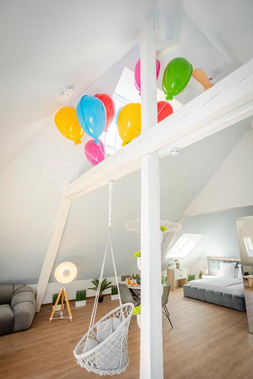Up, Proche Basel, Loft Sous Combles & Vue – photo 9
