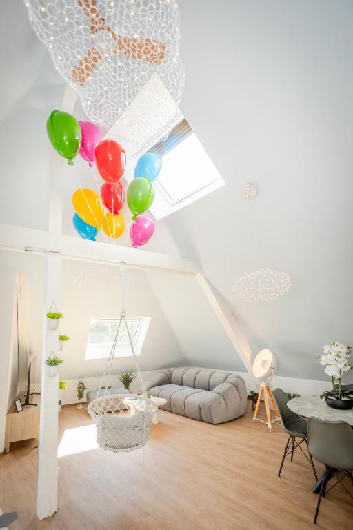 Up, Proche Basel, Loft Sous Combles & Vue – photo 13