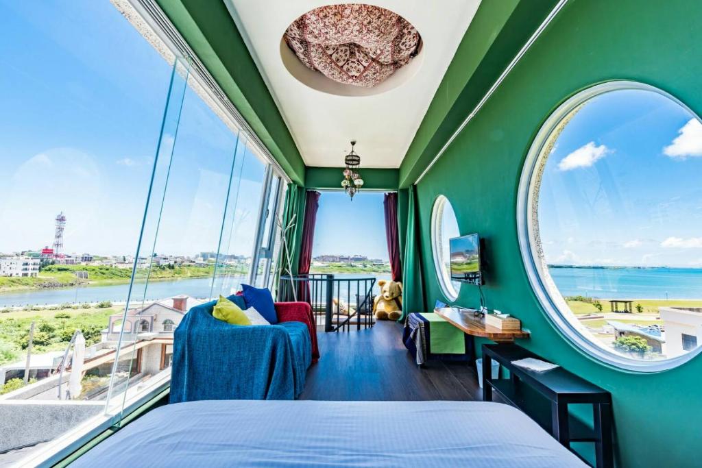 Balkón nebo terasa v ubytování Malibu OceanView Homestay