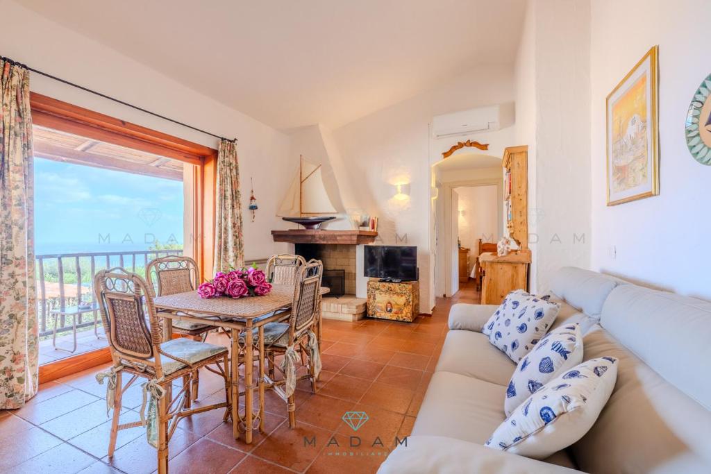 Et opholdsområde på Casa Bellavista