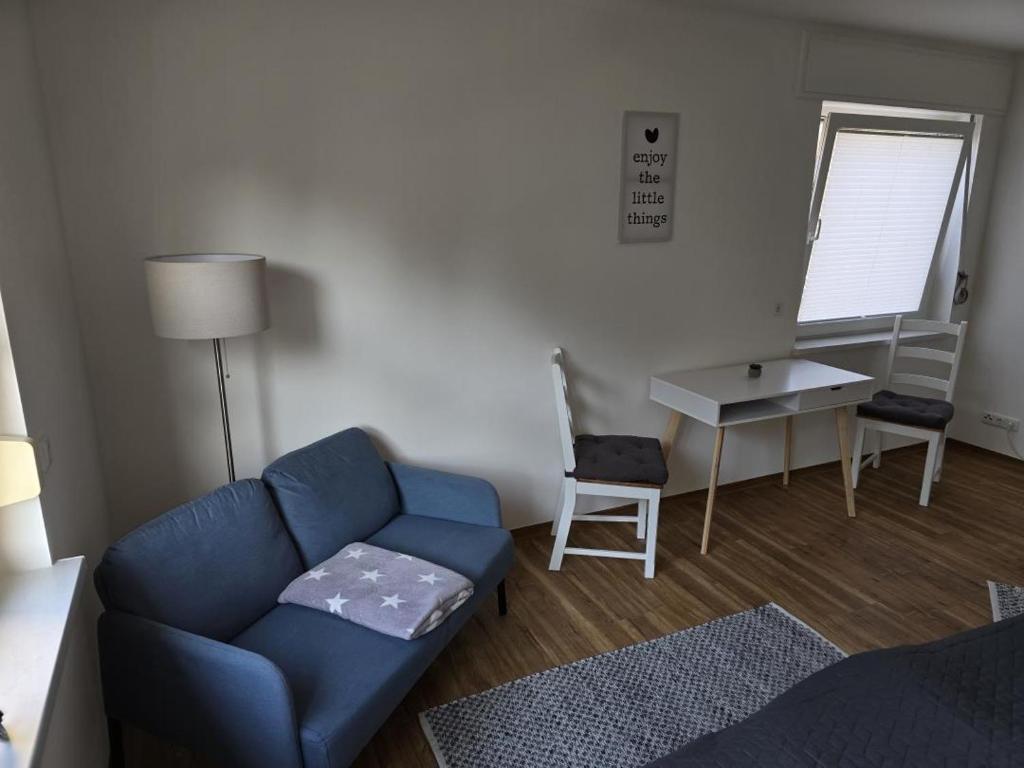 Khu vực ghế ngồi tại NEU! Ferienwohnung Happynest