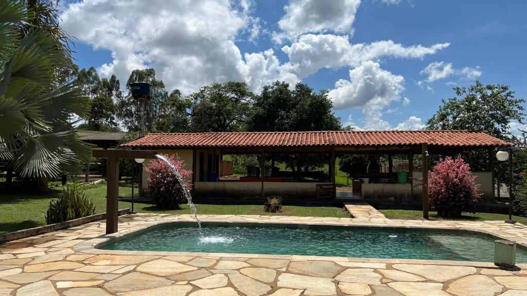 Πισίνα στο ή κοντά στο Fazenda Engenho